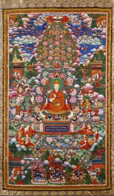 图片[1]-Emperor Qianlong’s Buddha Costume Thangka-China Archive